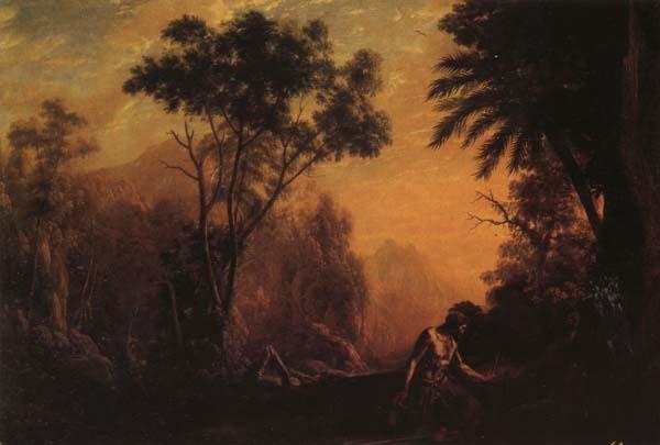 Claude Lorrain Landscape with a Hermit oil painting image
